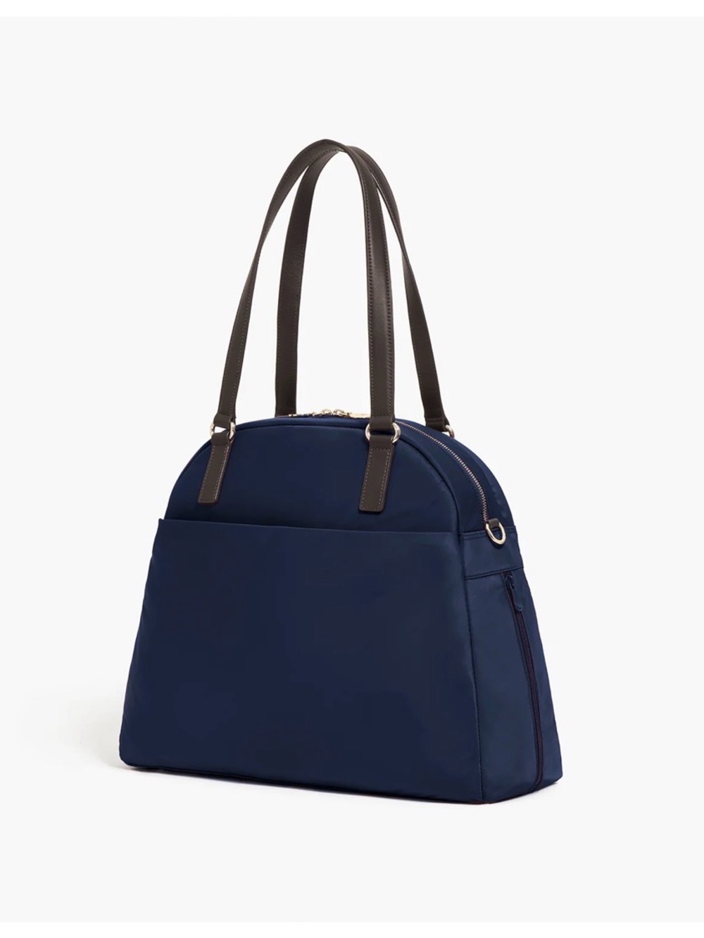 Lo & Sons O.G. 2 Laptop Tote (Navy with Gold Hardware)